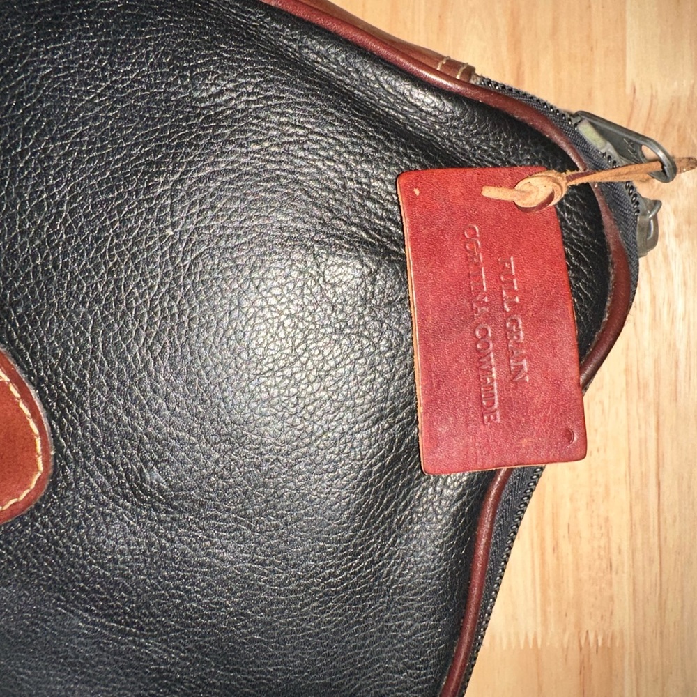 Black and Brown Leather Men's Bag - Picture 5 of 10